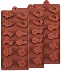 Christmas Silicone Chocolate Moulds 12 Cavity Cake Cookie Moulds Candy Baking Molds For Chocolate Cake Diy For Xmas Party Cake Buy Silicone Chocolate Candy Molds Trays Danzix Baking Jelly Molds Cake Decoration