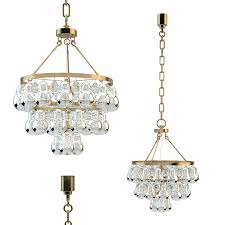 Its layered glass drops catch and reflect light in such a glamorous way! Suspension Robert Abbey Bling Bronz 3d Model 8 Max Free3d