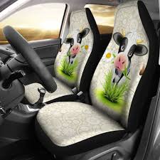 Car Seats Covers Cute Cows Sweet Cow Cow Decor