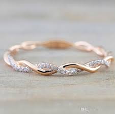 From simple to ornate, find the perfect band to match your engagement ring. Designer Luxury Wedding Rings Jewelry New Style Round Diamond Rings For Women Thin Rose Gold Color Twist Rope Stacking In Stainless Steel Emerald Rings Princess Cut Diamond Rings From Holidayqueen 4 68 Dhgate Com