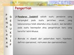 Penalaran ini berawal dari suatu pernyataan atau keadaan yang khusus dan berakhir dengan pernyataan umum yang merupakan generalisasi ( perampatan) dari keadaan khusus tersebut. Penalaran Analogi Disusun Oleh Dame Angela Parsaulian Ppt Download