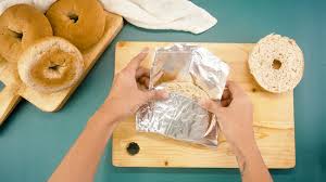 I used frozen rhodes dinner rolls, cream cheese, my favorite bagel toppings to. 4 Ways To Make A Frozen Bagel Taste Freshly Baked Wikihow