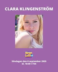 Efter nyår återfinns det klassiska programmet i systerkanalen tv4 plus. Ikvall Gastar Jag Bingolotto Pa Tv4 Jag Clara Klingenstrom Facebook