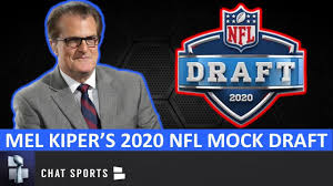 At fifth overall, mel kiper jr. Mel Kiper S Latest Mock Draft Reacting To All 32 Round 1 Selections Youtube
