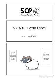 Oversimplified SCP manga - SCP-594: Electric Sheep - Wattpad