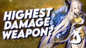 Genshin impact weapons tier list. Highest Damage Top Genshin Impact Weapon Tier List Ningguang Klee More Weapon Catalyst Youtube