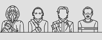 Veamos cómo se juega, ¡a ver quien consigue adivinar más pelis!. Personajes Clasicos Del Cine De Terror Y Otros En Iconos Minimalistas Cuantos Puedes Adivinar Especiales De Cine Sensacine Com
