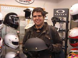 Fred Valdez Needed A New Helmet For When He Upgraded From His Scooter To A Metric Bike Fred Chose The Bell Drifter Dlx Matte Blac New Helmet Custom Fit Helmet