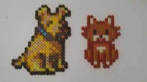 A Variety Of Different Animals From Stardew Valley Each Sold Separately Designs Are Cat Chicken Blue Glows In The Blue Slime Stardew Valley Fuse Beads