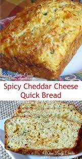Spicy Cheddar Cheese Quick Bread Recipe Bread Baking Recipes Sweet Savory