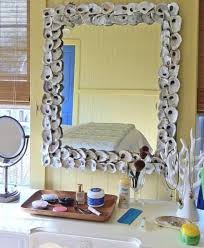 Starfish seem to be a popular trend amongst beach themed bathroom owners, and this one is no exception. 15 Most Creative Diy Beach Themed Bathroom Mirrors That Ll Stun You