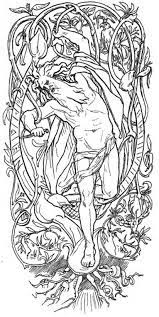 Mythology, berserkers, weapons, longships, and runestones, we will transport fellow colorists to the exciting explorations of the viking men as they fight for honor, glory, and strength. Odin S Self Sacrifice Norse Norse Mythology Coloring Pages