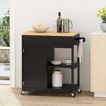 When you buy a 17 stories ameiah kitchen trolley online from wayfair.co.uk, we make it as easy as possible for you to find out when your product will be delivered. Kitchen Cart With Wheels Wayfair