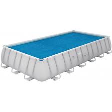 bestway bubble cover for tubular rectangular pool c piscine