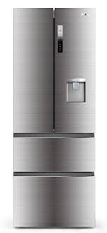 Haier B3fe742cmjw Frigo Americain Frigos Americains Autonome Acier Inoxydable Porte Francaise A Led Porte Francaise Frigo Americain Acier Inoxydable