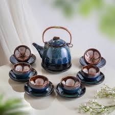 Ấm Trà Bát Tràng Bộ Siêu Men Hỏa Biến Lòng Hoa ⋆ Ấm Trà Bát Tràng Bộ Siêu  Men Hỏa Biến Lòng Hoa Giá Rẻ