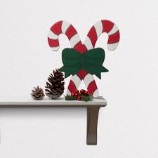 Double Candy Cane Wood Cutout Christmas Holiday Cutouts Candy Land Party Decorations Wood Cra Christmas Wall Decor Outdoor Christmas Decorations Wood Crafts