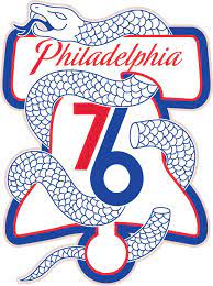 The 76ers logo is one of the nba logos and is an example of the sports industry logo from united states. A Liberty Bell And A Severed Snake 76ers Marketing Looks To Score A Big Win