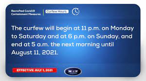 Each day, until may 31. Recrafted Covid 19 Containment Measures Office Of The Prime Minister