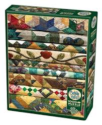 Follow this easy tutorial and free pattern to make your own jigsaw puzzle quilt. Grandma S Quilts 1000pc Jigsaw Puzzle Cobble Hill Puzzle Co