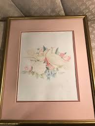 Martha Gresham 93 "Romance In Bloom" Colored Pencil Drawing