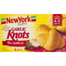 New York Bakery Hand Tied Garlic Knots With Real Garlic 6 Knots Walmart Com Walmart Com