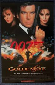 James bond is taking his art of precision to a new level. All About Movies Goldeneye Daybill Poster Original Rare 1995 Advance Art Pierce Brosnan James Bond