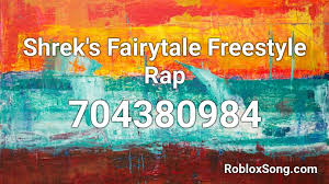 25 best roblox song id memes memes roblox memes largest. Shrek S Fairytale Freestyle Rap Roblox Id Roblox Music Codes