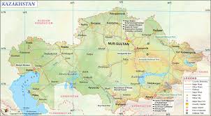 Die karte öffnen von kasachstan. Kazakhstan Map Map Of Kazakhstan