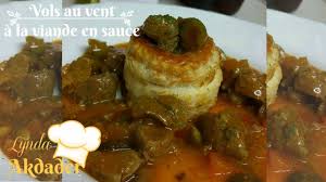 Vols Au Vent A La Viande D Agneau En Sauce Olives Et Champignons Recet Vol Au Vent Recette Facile Recette