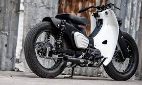 Sure, you'll love the classic look, but underneath that. K Speed Tokyo Street Honda Super Cub Cool Material