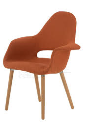 Organic Chair Orange Replica Designer Furniture Brisbane Chair Retro Lounge Chairs Dining Chairs