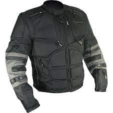 Xelement Cf5050 Men S Morph Black And Grey Tri Tex Armored Jacket With Removable Sleeves In 2020 Black Motorcycle Jacket Motorcycle Jacket Black Armor