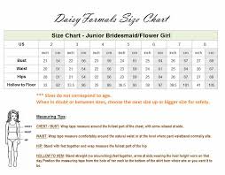 63 Curious Girls Dress Sizing Chart