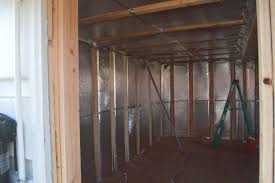 Once The Drywall Is Up This Reflective Foil Insulation Will Continue Blocking Radiant Hea Metal Building Insulation Foil Insulation Reflective Foil Insulation