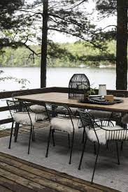 Our New Woodland Patio With Article Outdoor Furniture Modern Outdoor Dining Sets Modern Outdoor Dining Outdoor Dining Spaces