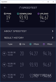 Speed test & qos 3g 4g wifi premium v2.1.29 what's new 2.1.29 : Download Speedtest By Ookla 1 13 139 0