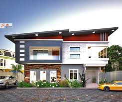 If you are two big family then it best map for two family home, double house plan with modern 3d elevation have 10 bed room + 12 bath + 2 main gate. Classic Building Interior Design Properties 2 Nigeria