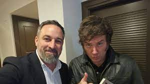 Vox y ECR calientan Vistalegre para Javier Milei