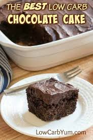 Here are 25+ ways to eat low carb desserts without ruining your keto diet. Best Low Carb Chocolate Cake Recipe Low Carb Yum