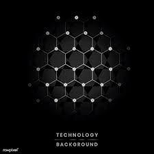 Gray Hexagon Network Technology Background Vector Free Image By Rawpixel Com Hexagon Technology Background Vector Free