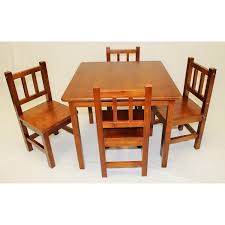 Oak wood and metal.kitchen chairs for kids. Oak Table And Chairs You Ll Love In 2021 Visualhunt