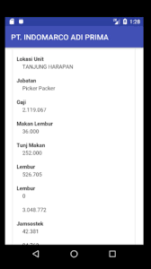 Semakan penyata gaji bulanan secara online. Sdm Tad Slip Gaji On Line Pt Indomarco Adi Prima Fur Android Apk Herunterladen