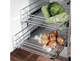 Could Use These Baskets In The Pantry Wire Basket Storage Vegetable Storage Wire Storage