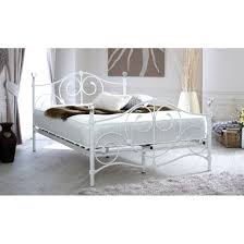 You'll find double beds are 4ft 6in wide and provide ample sleeping space without compromising on style or comfort. Lily Manor Toledo Scrolled Metal Double Bed Frame Reviews Wayfair Co Uk