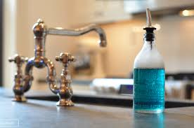 Use An Empty Olive Oil Bottle For Dish Soap Or Just Make Your Own With A Decorative Bottle And A Liquor Poure Soap Dispensers Soap Dispenser Wine Bottle Decor