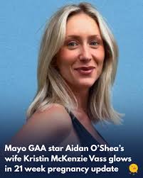It's been a very exciting time for Mayo GAA star Aidan O'Shea and his wife,  Kristin McKenzie Vass, whose family is set to grow from two to three. To  read the full