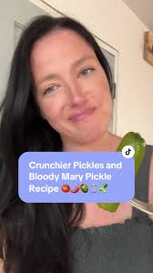 Crunchier, Crispier Pickle Tips: Start with Fresh, Small Cucumbers 1” in  diameter or smaller Keep cucumber cold Soak them in ice water for 30  minutes prior to use Cut off Blossom End or add Tannins in ...
