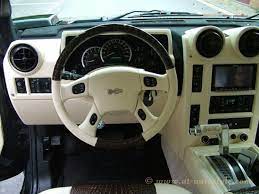 Hummer H2 Leather Interior Hummer H2 Custom Design Full Leather Interior Seats Door Cards Dashboard Steering Wheel Hummer H2 Hummer Hummer H2 Accessories
