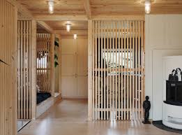 Make your own diy wood slat accent wall with this easy video tutorial. Wood Slat Shotgun House Austigard Arkitektur Archdaily